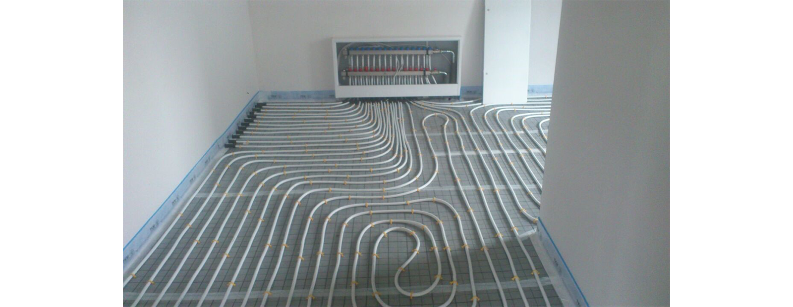 Wand- und Fußbodenheizung